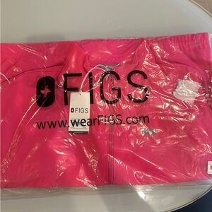 Figs NWT HOLIDAY EDITION Pink Sydney scrub jacket MEDIUM